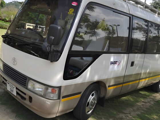 Toyota Coaster Hire by Baest Royal Car Rentals